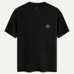Golden Leaf Baskılı Tişört - Görsel 2