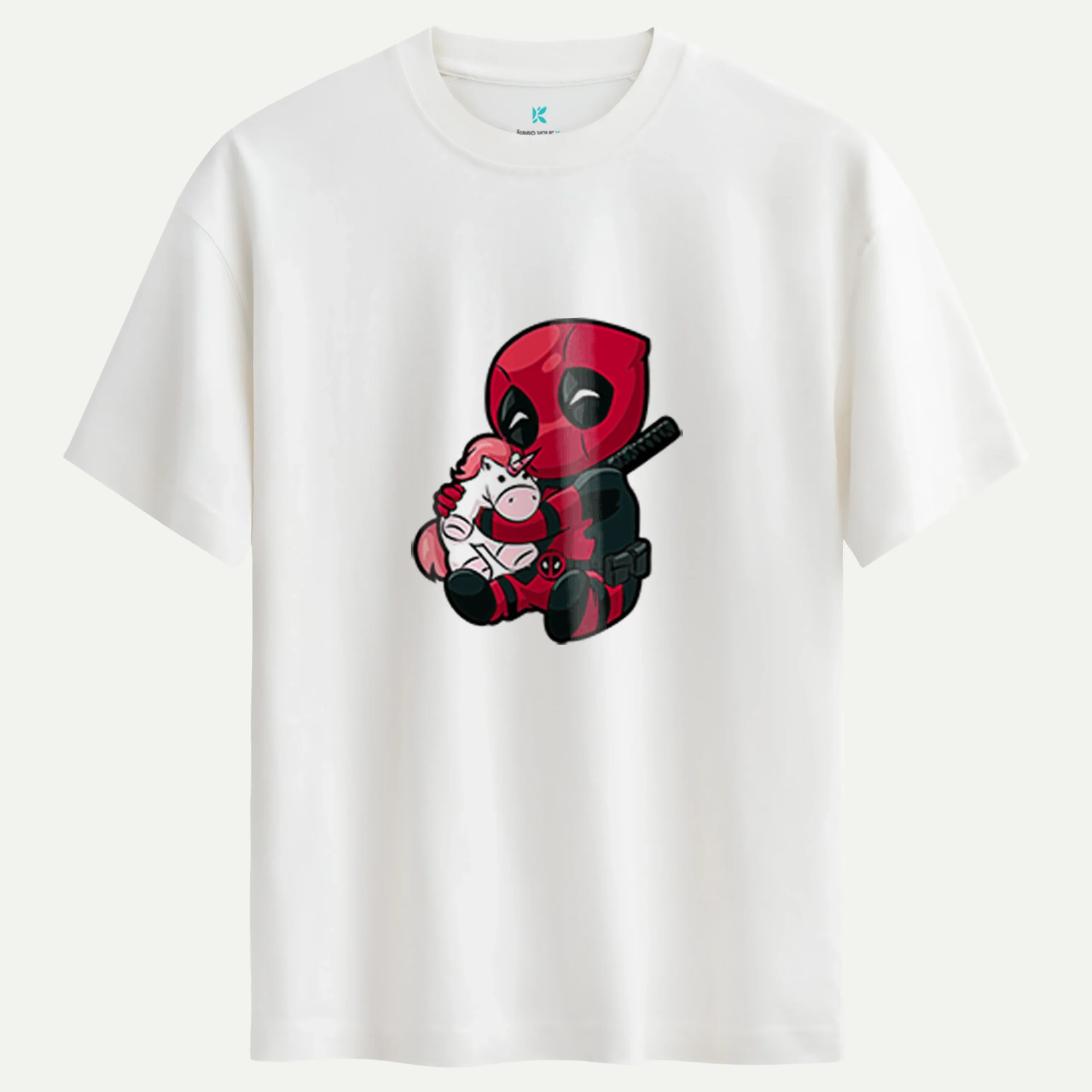 dead_pool_beyaz.webp Dead Pool Baskılı Tişört - Görsel 1