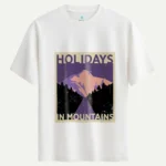 Holiday Baskılı Tişört
