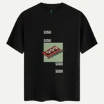 Sushi Baskılı Tişört - Görsel 2