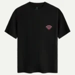 Wifi Hearth Baskılı Tişört - Görsel 2