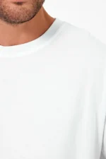 Baskısız Oversize %100 premium T-shirt - Görsel 4