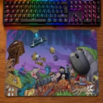 KYX Fortnite Temali Gaming Oyuncu Mousepad 40x28 Cm