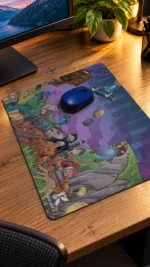 KYX Fortnite Temali Gaming Oyuncu Mousepad 40x28 Cm - Görsel 2