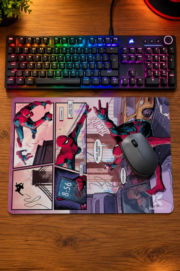 KYX Spider Man CizgiRoman Tasarimli Mousepad 40x28 Cm