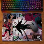KYX Super Kahraman Cizgi Roman Desenli Mousepad 40x28 Cm