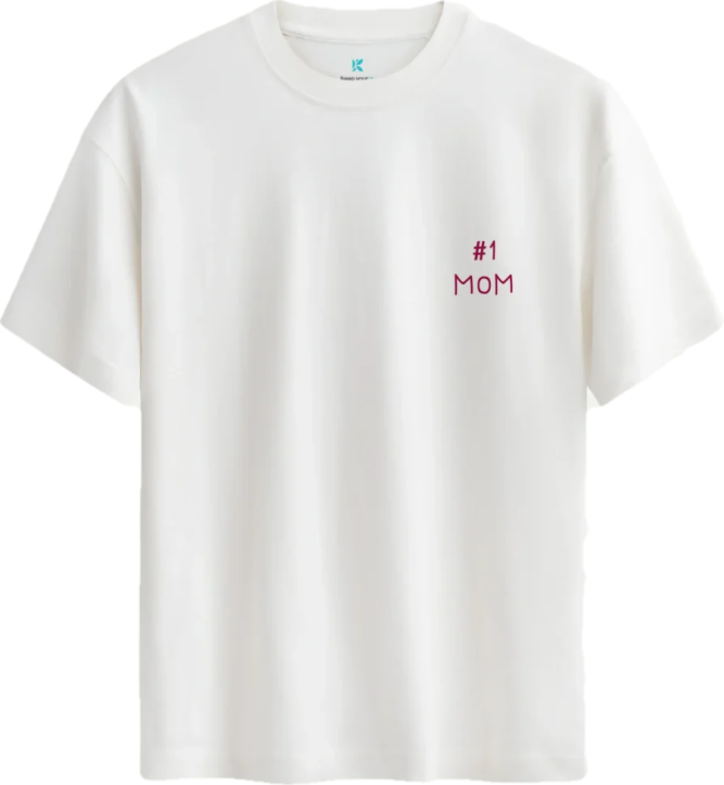 Best Mom Baskılı Tişört